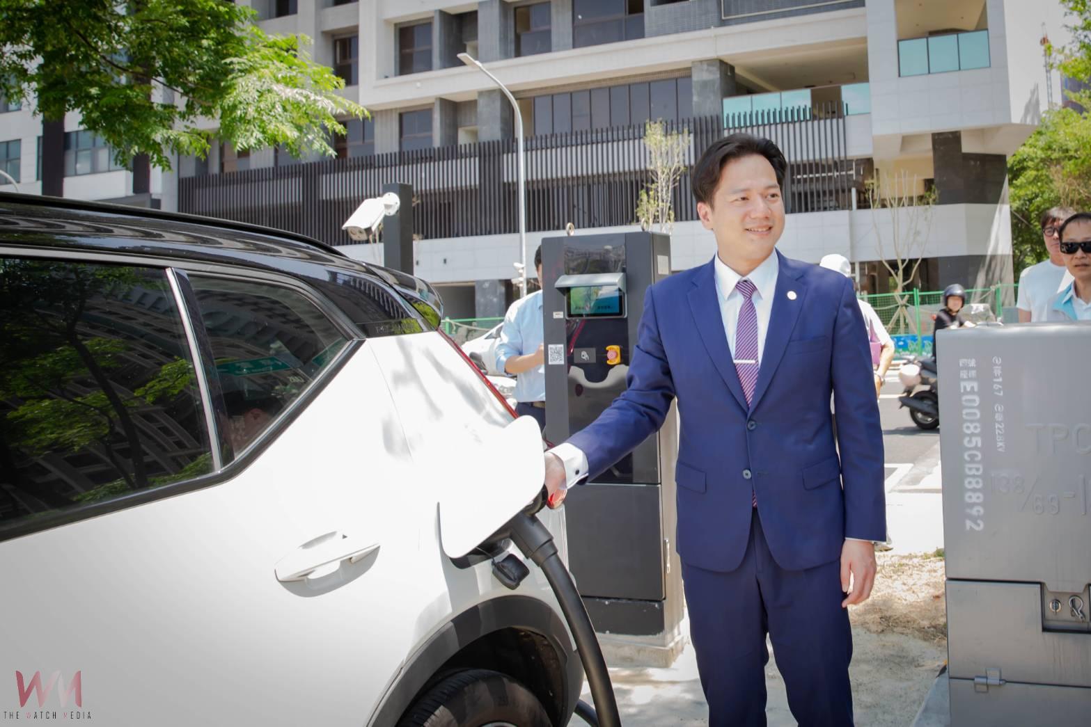 竹市公有停車場電動小客車充電樁今年目標268槍 快充充電樁數量全台第一 - https://www.watchmedia01.com