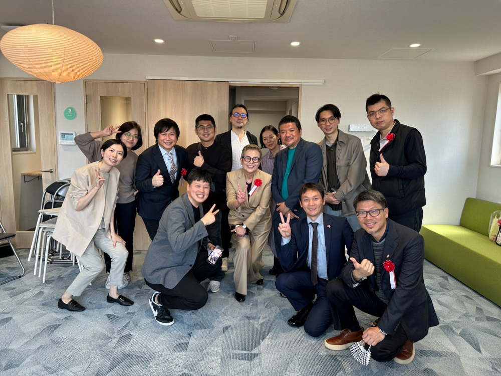 實踐資源共享與智慧健康理念 UniHub東京平井據點正式啟用 212 cnews207250506a03
