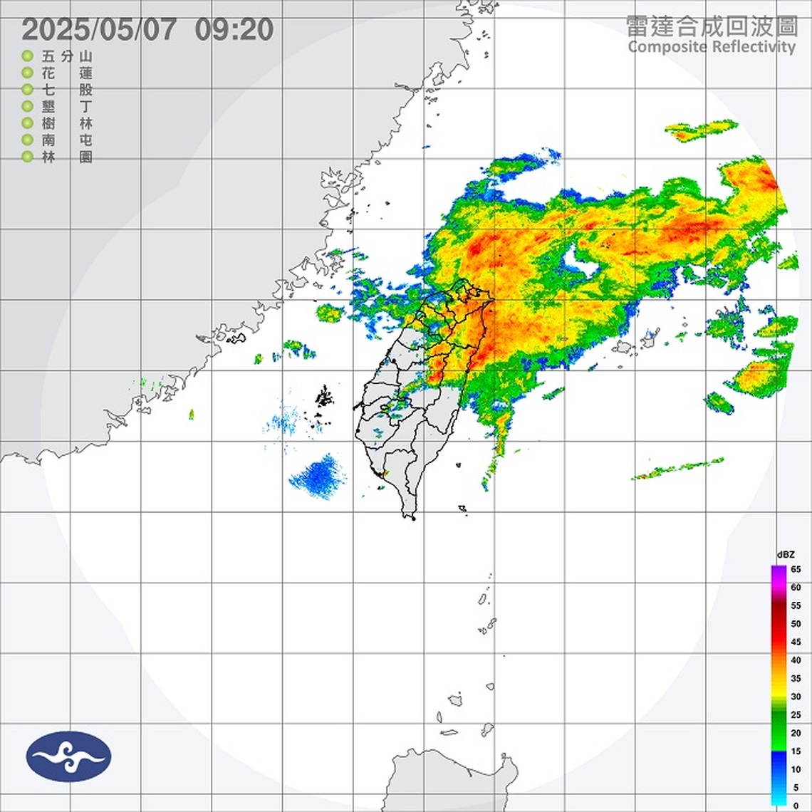 週三中部以北雷陣雨 北台灣濕涼低溫22度