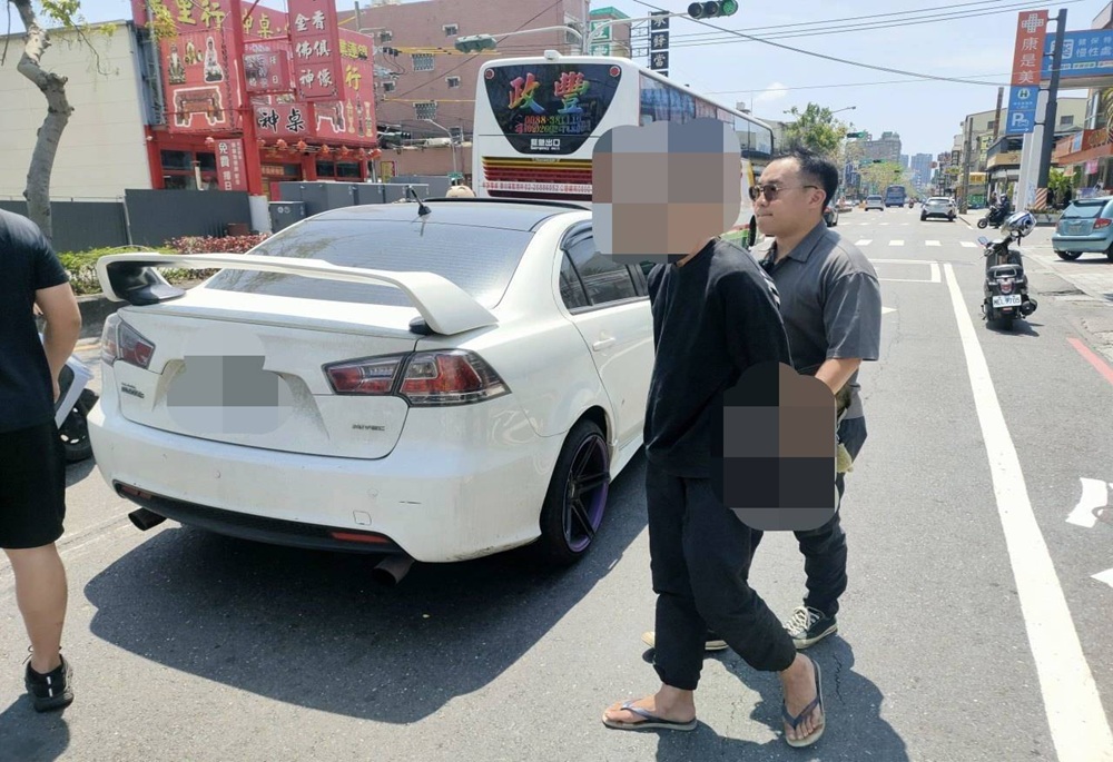歸仁警展現查緝詐團決心 勇警破窗負傷逮3車手送辦 256 248250507a02