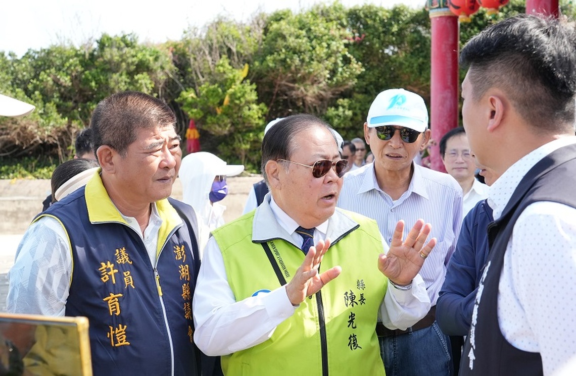 許育愷縣政總質詢考察湖西  陳光復率隊關心地方需求