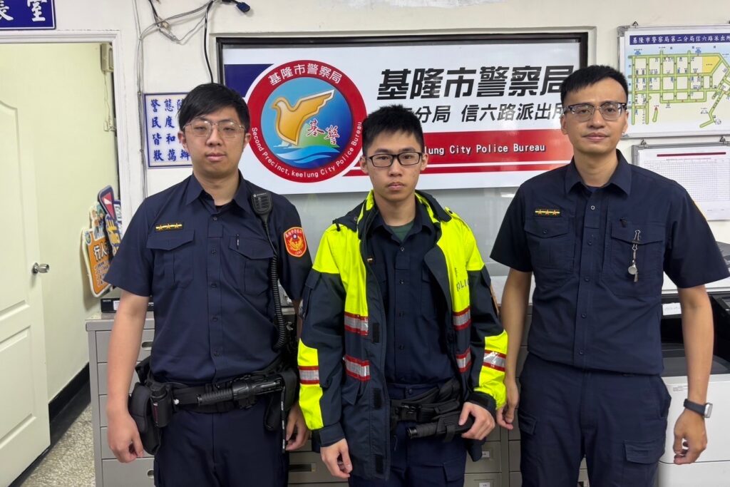 突降豪雨致淹水  基警守護用路人安全