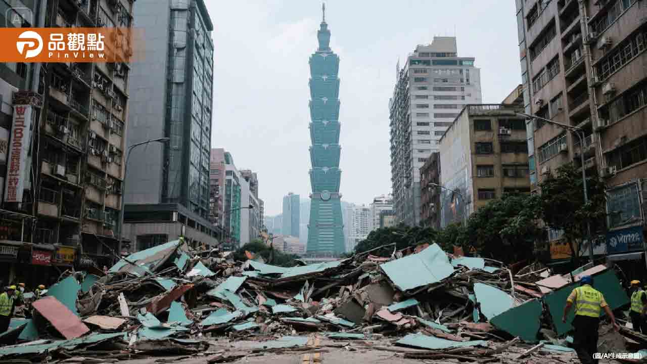 驚!強震發生4千棟房屋恐倒!李鴻源警告這3市最危險