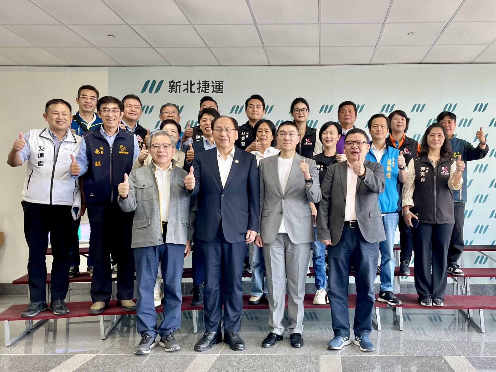 【有影】謝國樑率隊參訪環狀線 攜手新北啟動基隆捷運八堵聯開案 203 CNEWS195250509a01
