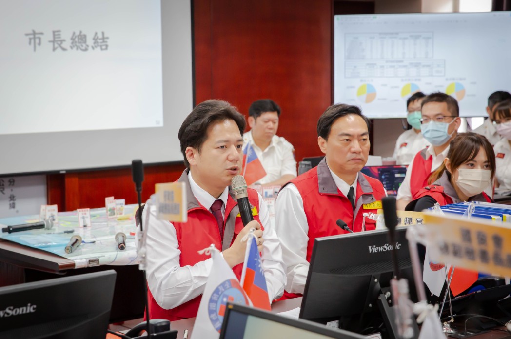 邱代理市長指出,透過演習除了促進市民積極參與防災外,也讓每一位市民都能成為守護家園的重要力量(圖/記者張家燁翻攝)