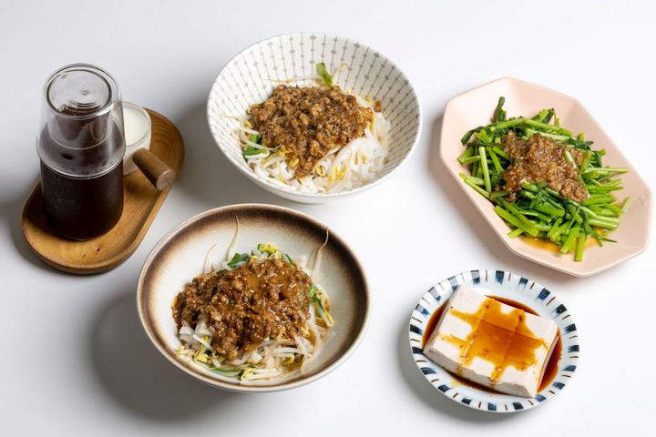 內埔鄉 A Mi Flat. Noooodles 米食套餐。 圖:屏東縣政府/提供