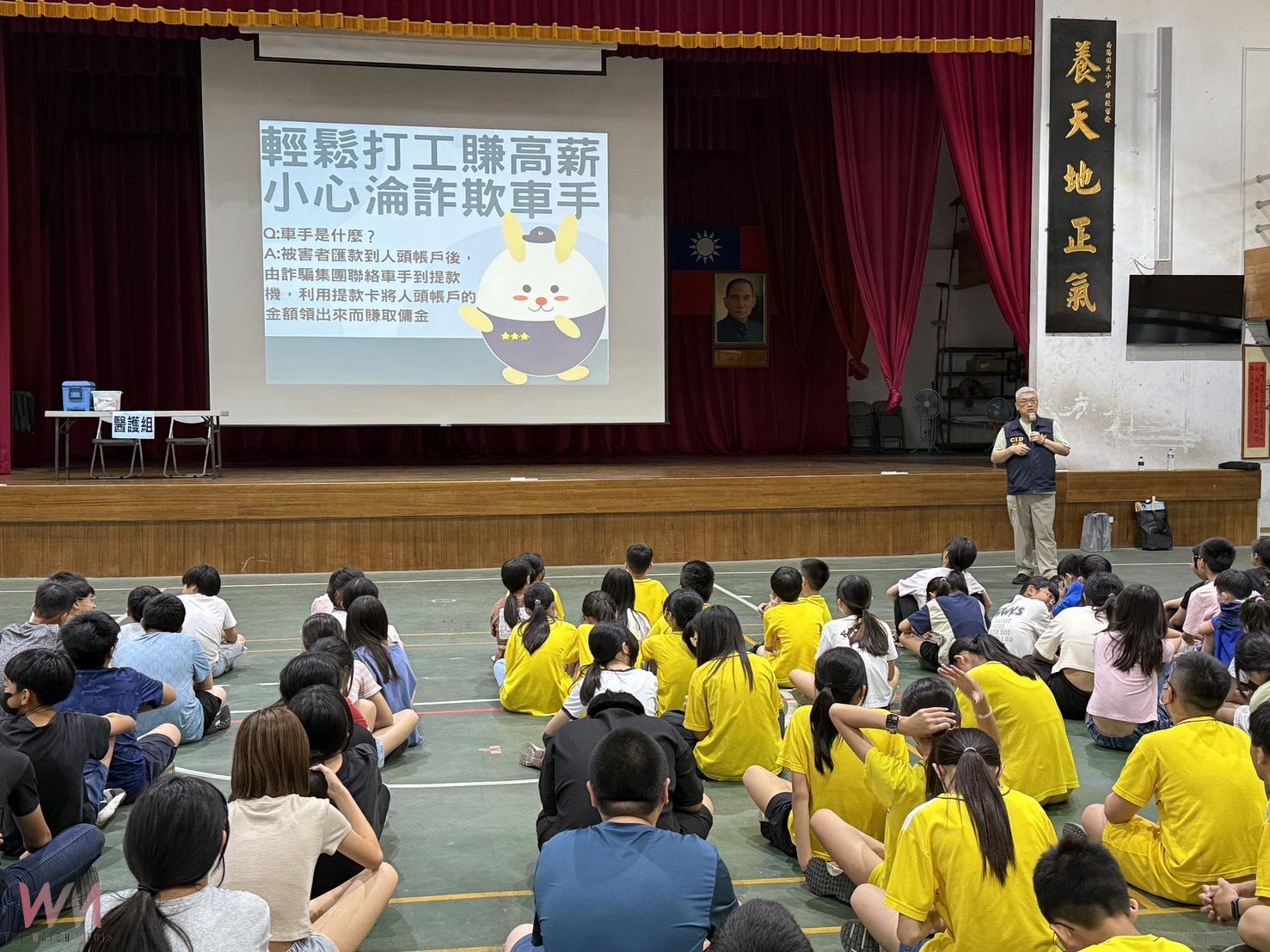 北港警深入校園宣導 防詐反毒從小扎根