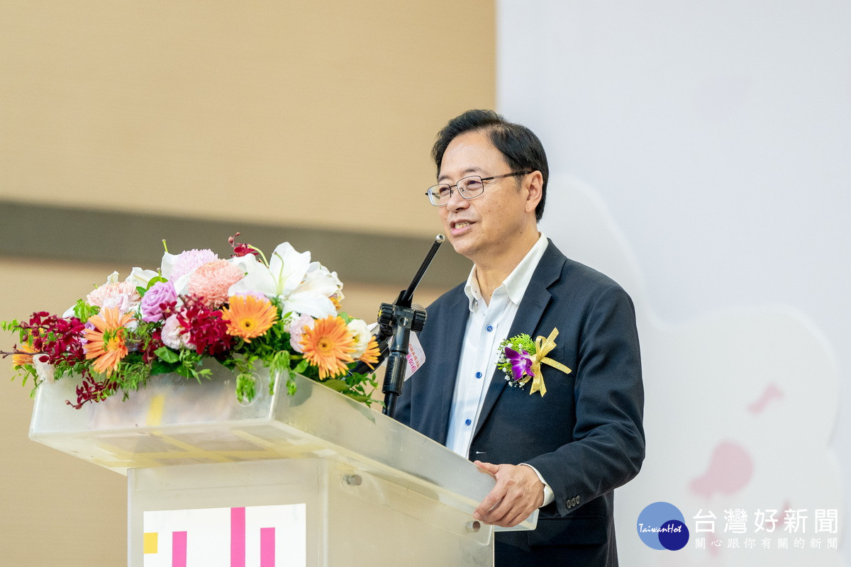 桃園市長張善政於「桃園市114年模範母親表揚活動」中致詞。<br /><br /> 