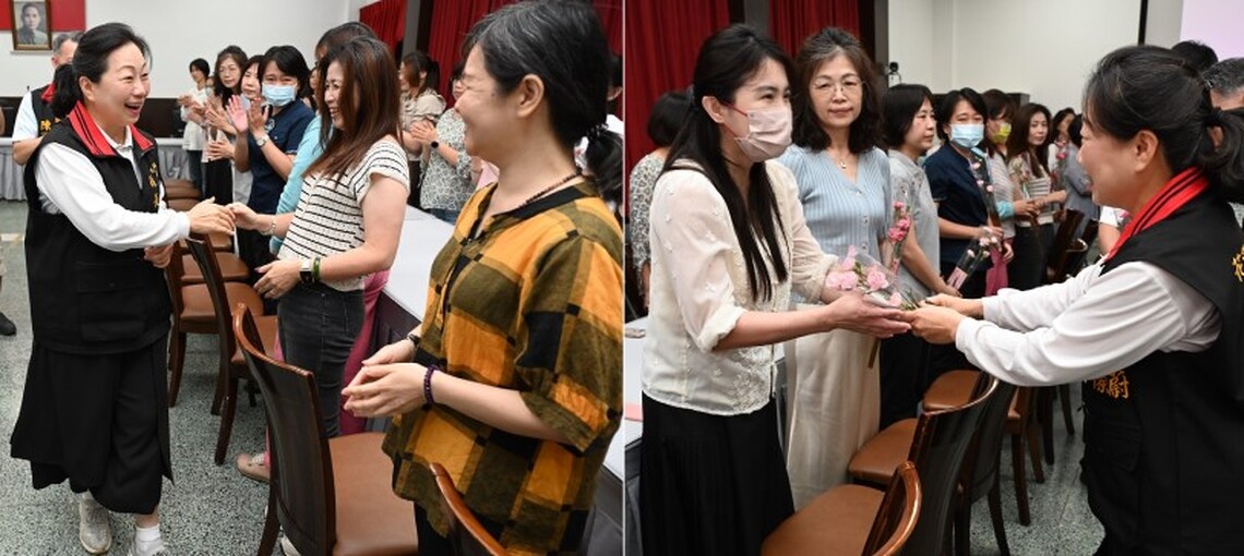 母親節快樂！花蓮縣警局為媽媽同仁獻上祝福