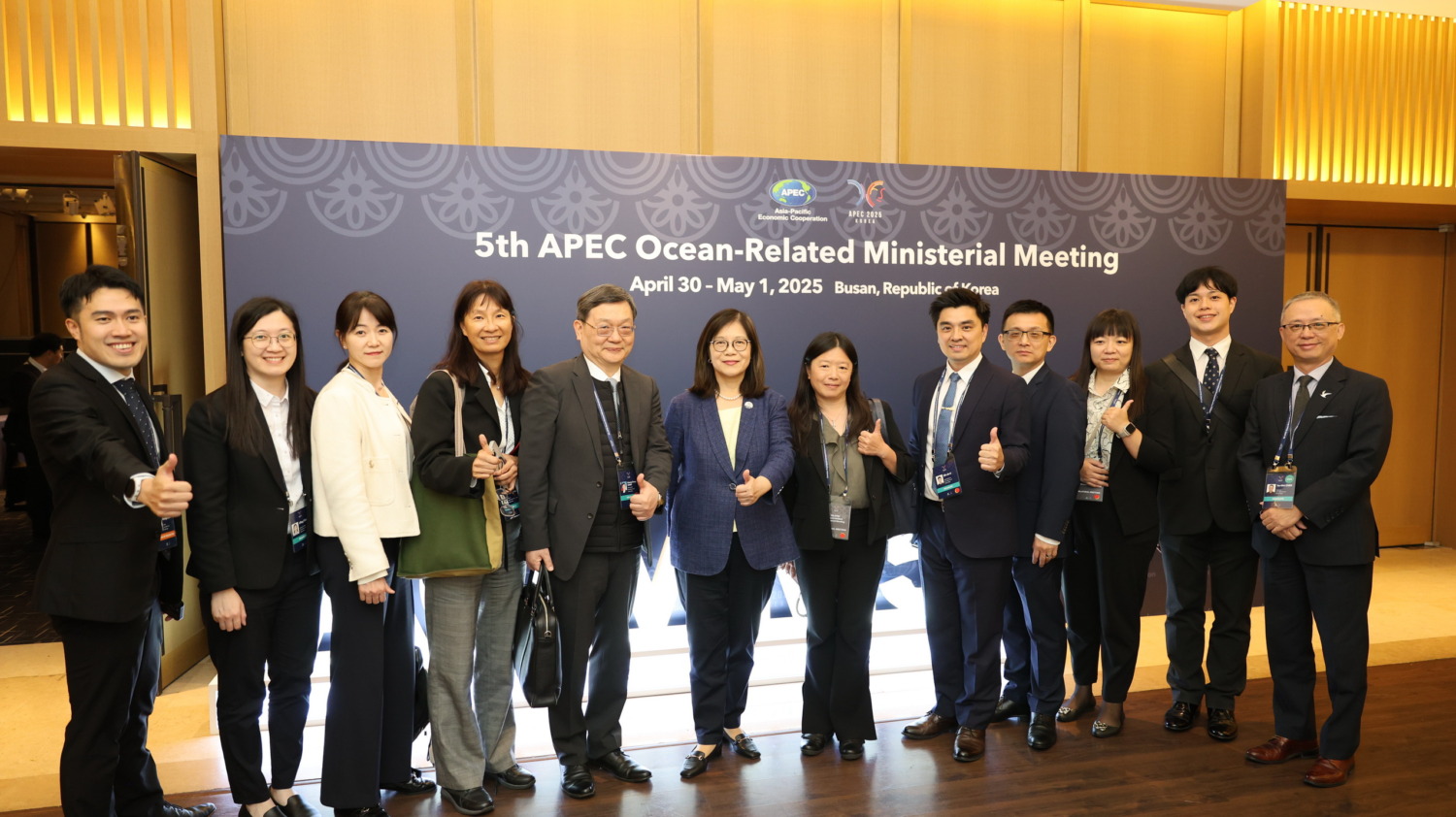 臺灣海洋女力揮灑國際舞台!共織永續藍圖 三女性海洋首長連袂亮眼登場APEC
