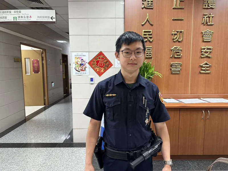 士林分局文林派出所員警林志一