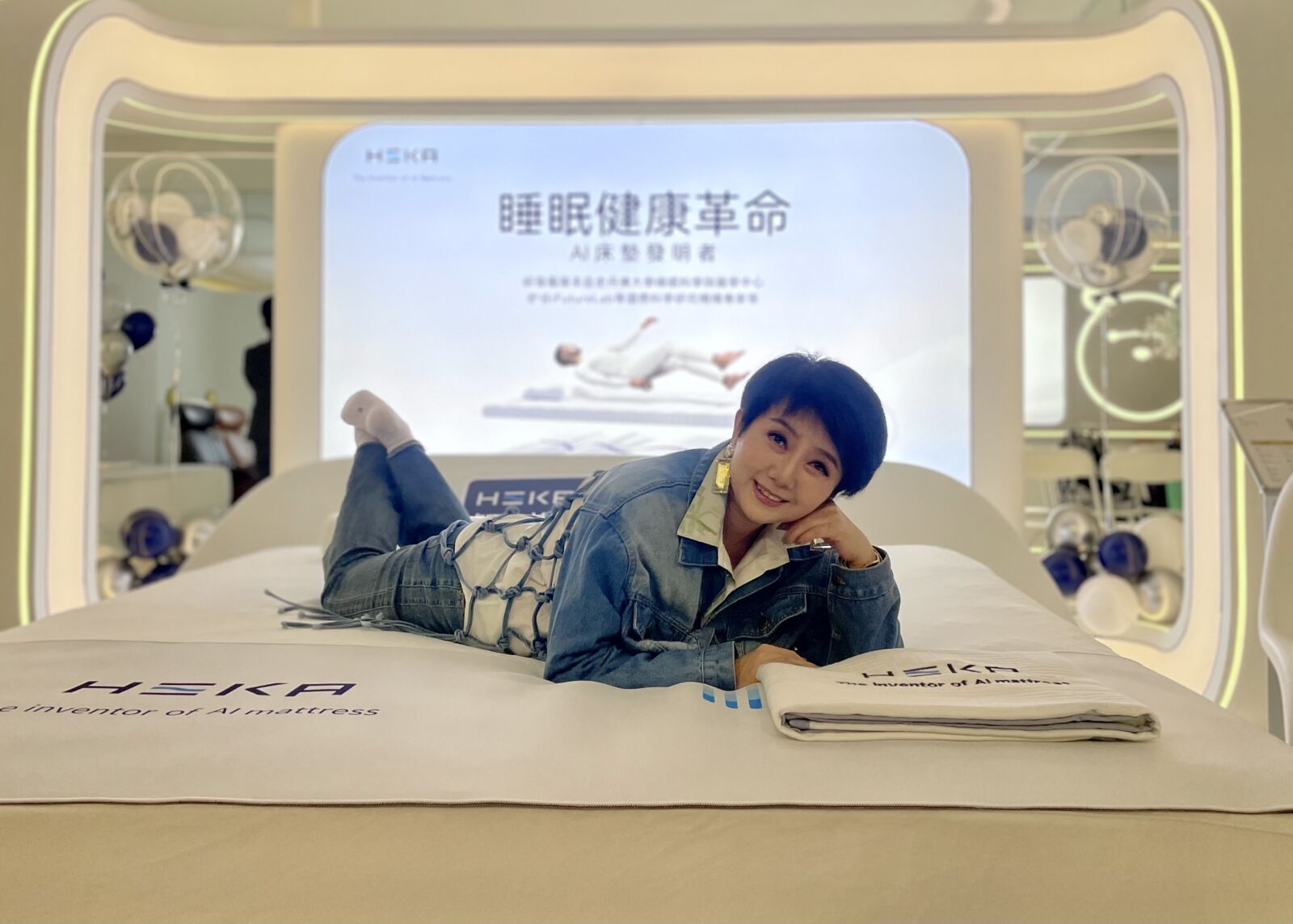 【有影】HEKA AI智能床墊登台 結合科技與睡眠醫學打造「懂你身體的床」 198 CNEWS195250510a02