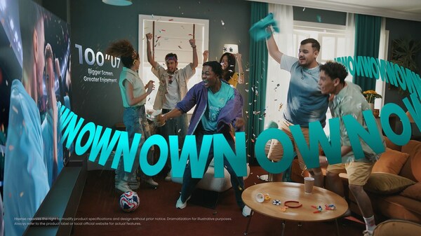 海信推出全新營銷活動「Own the Moment」，慶祝成為2025國際足聯世俱杯™贊助商