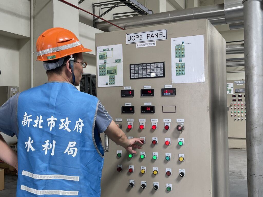 新北塔寮坑二號抽水站12日8時起蓄水試抽