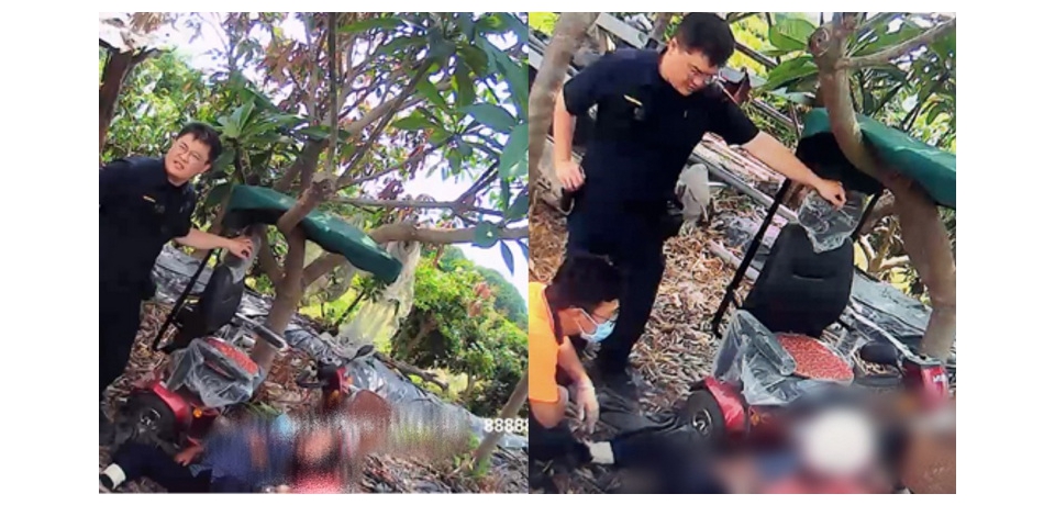 雲林縣斗南警民合作 助迷途老翁返家