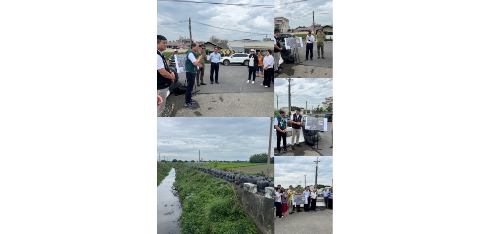 立法委員劉建國爭取馬公厝大排整治