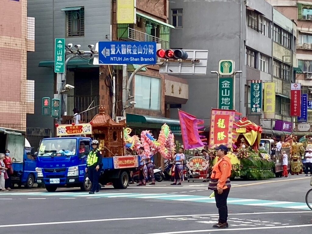 北海岸傳奇媽祖 慈護宮遶境 5月12日 5月13日登場 金山警有效交疏 守護市民安全 5 1747114749601