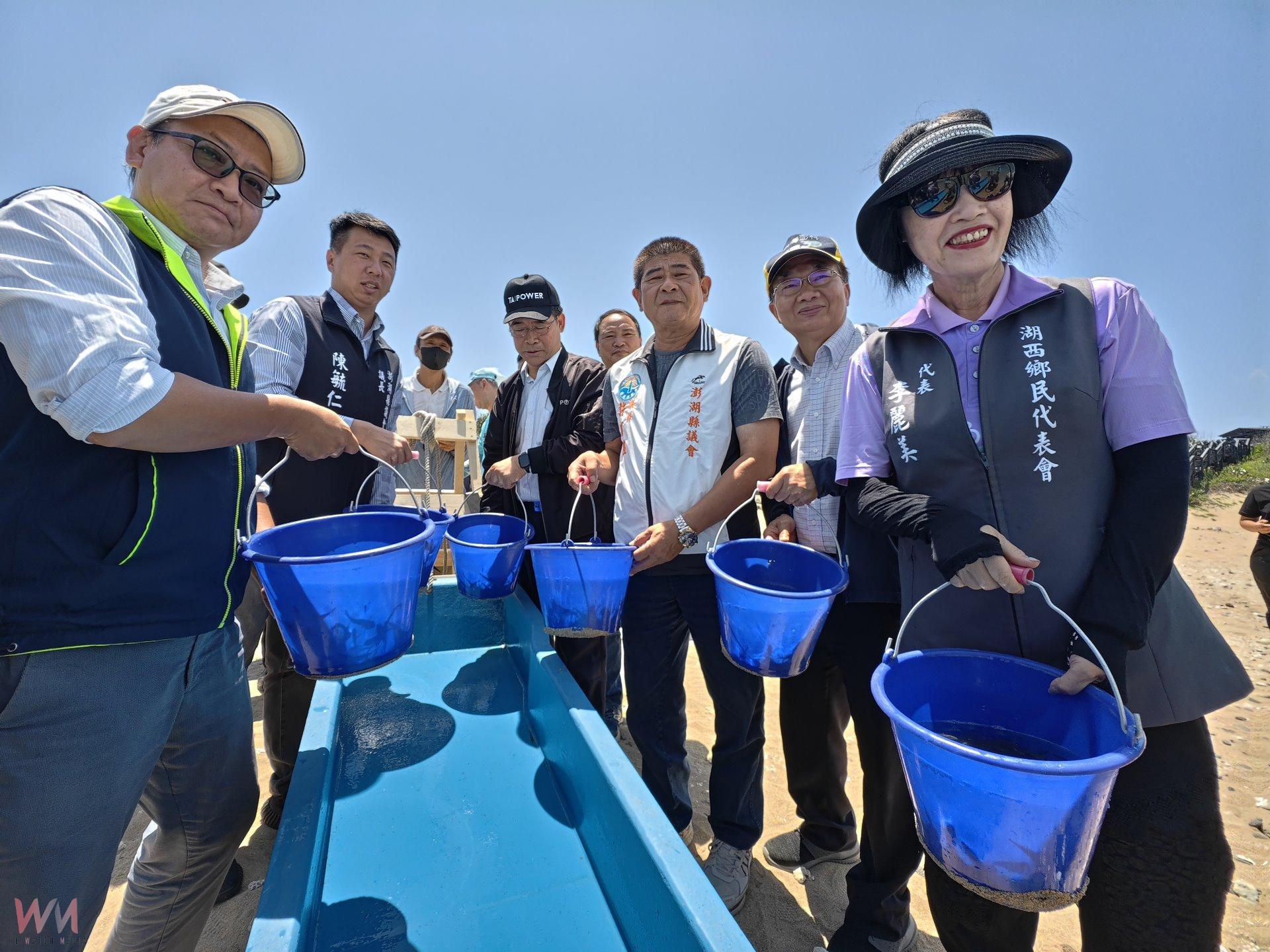 響應國際生態多樣性日 台電公司於龍門港辦理魚苗放流活動 - https://www.watchmedia01.com