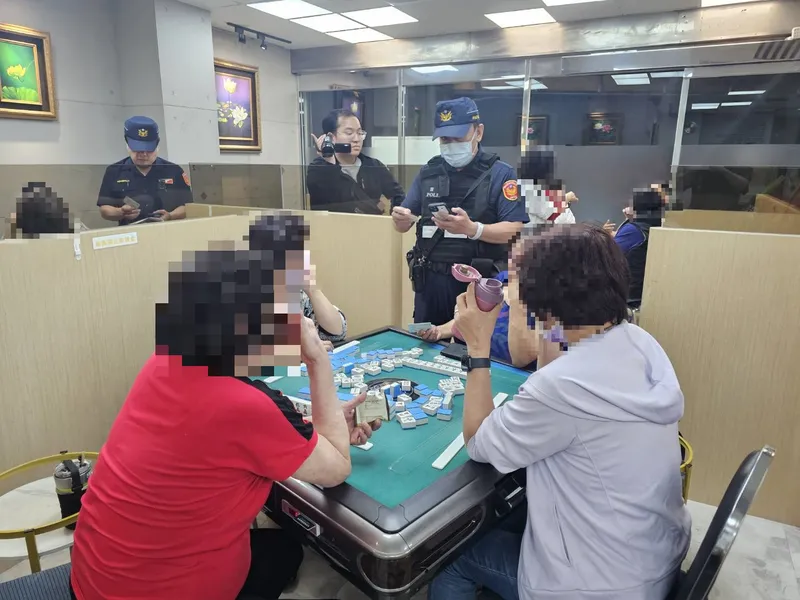 這處位於永豐路的棋牌社曾遭檢舉有賭博情事,擾亂社會治安甚鉅