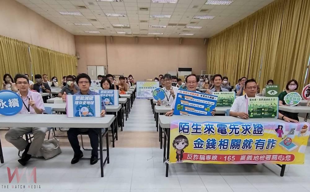 嘉檢結合嘉義市府共同打擊綠能犯罪,展現維護產業健全發展決心。(圖/嘉義地檢署提供)
