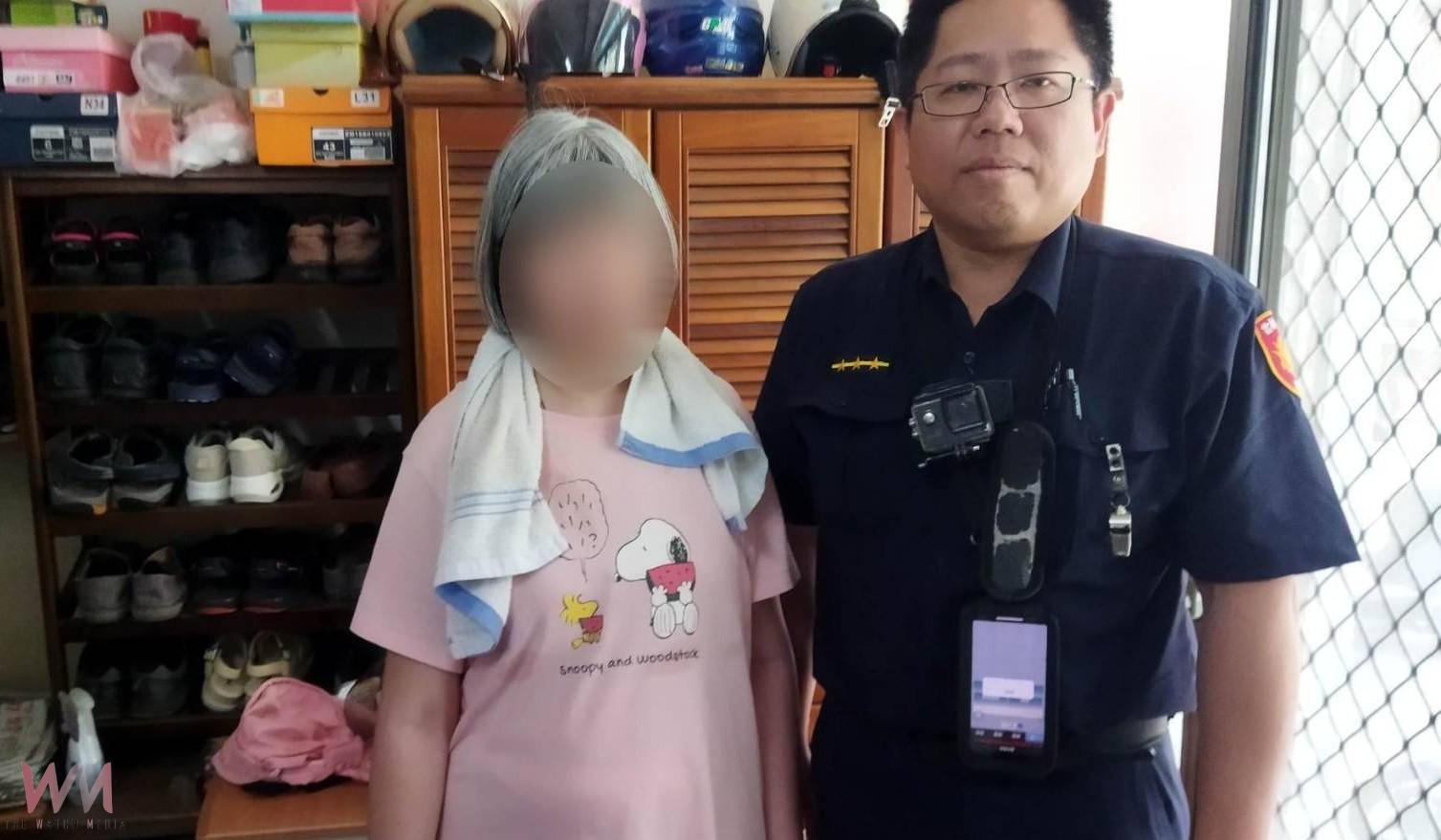 女兒迷途幸遇民眾報案　虎尾警暖心尋獲助團圓