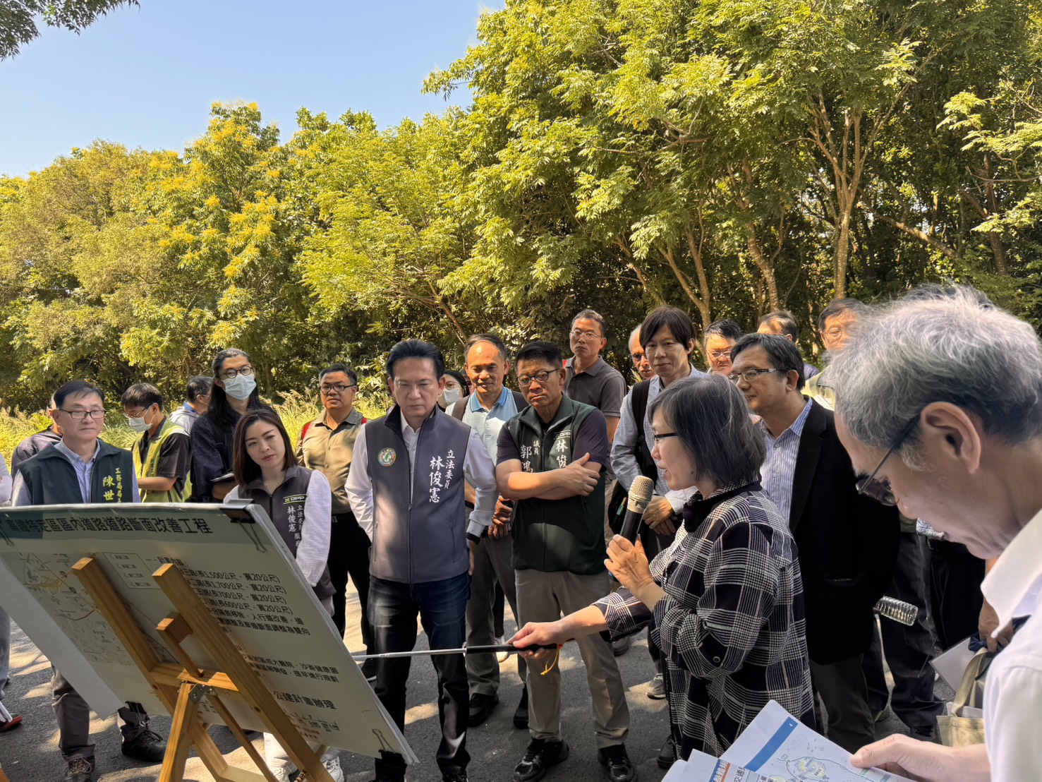 助攻沙崙科學園區發展 立委林俊憲爭取台86側車道延伸拓寬