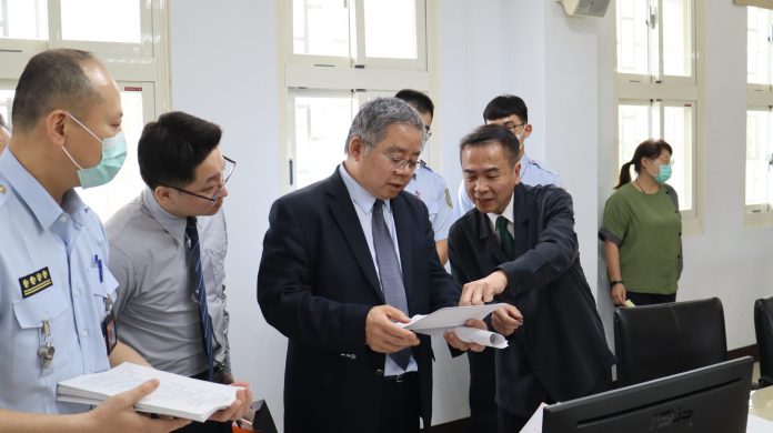桃檢檢察長視察矯正機關 盼加強落實藥酒癮處遇措施 76 S__17367160