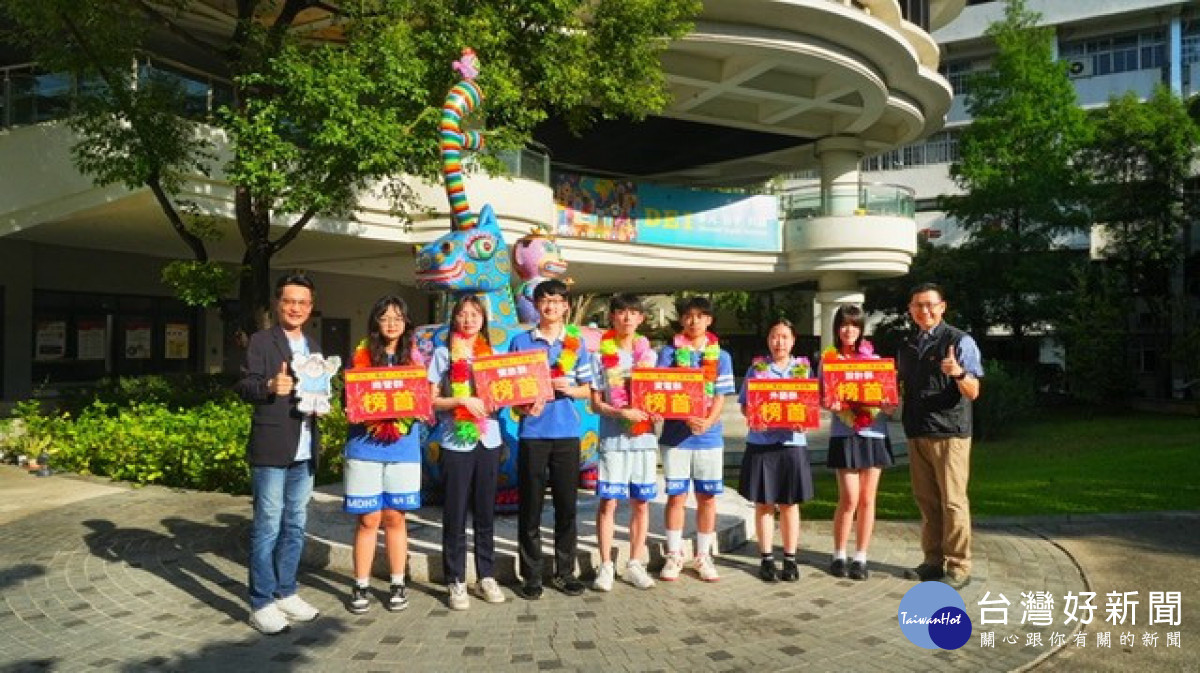 明道統測成績佳。林重鎣