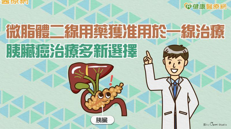微脂體二線用藥獲准用於一線治療 胰臟癌治療多新選擇
