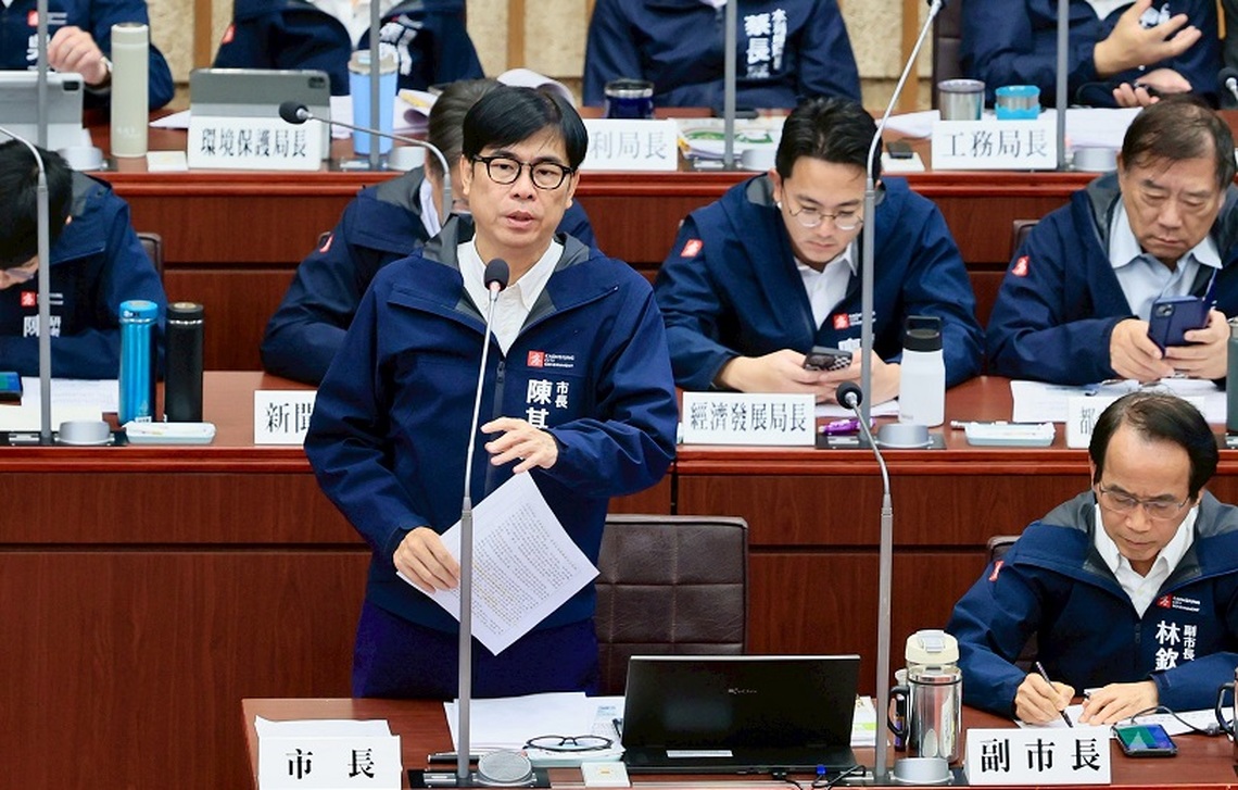 提升綠園道自行車環境 陳其邁：向鐵道局羅列改善項目 簡易設施優先處理