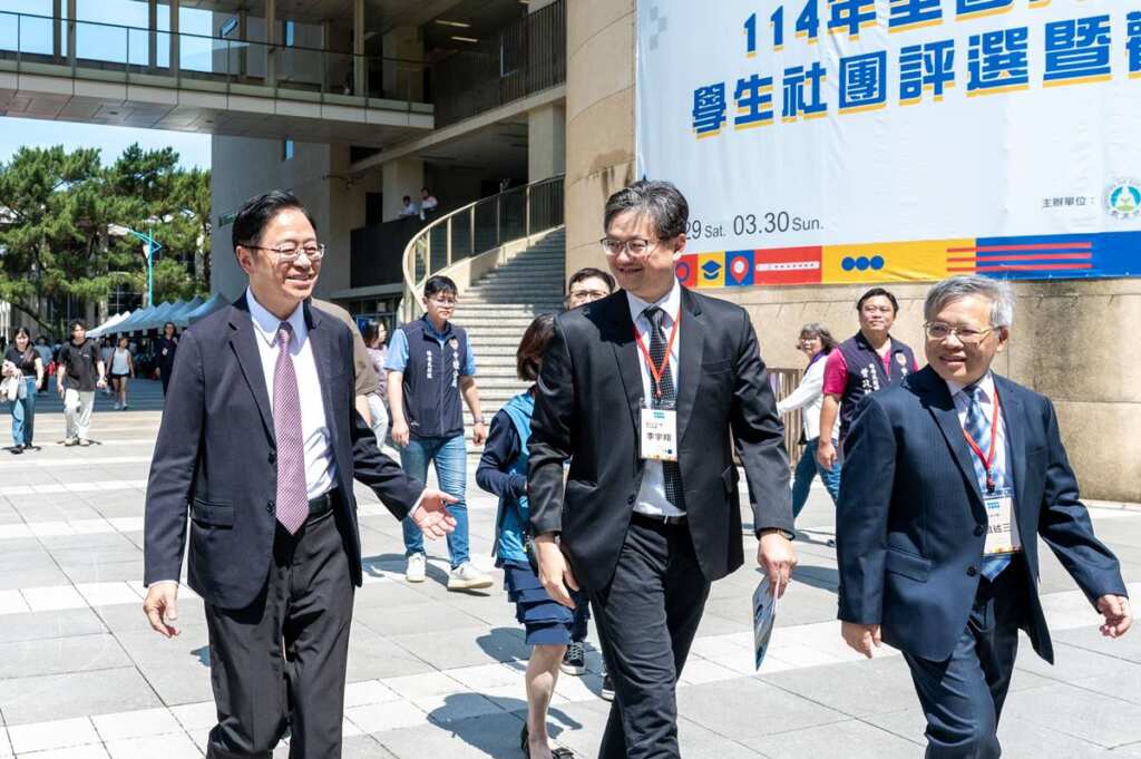 ▲桃園市長張善政出席國立中央大學110年校慶大會暨在台復校63週年校慶大會。(桃園市政府提供)