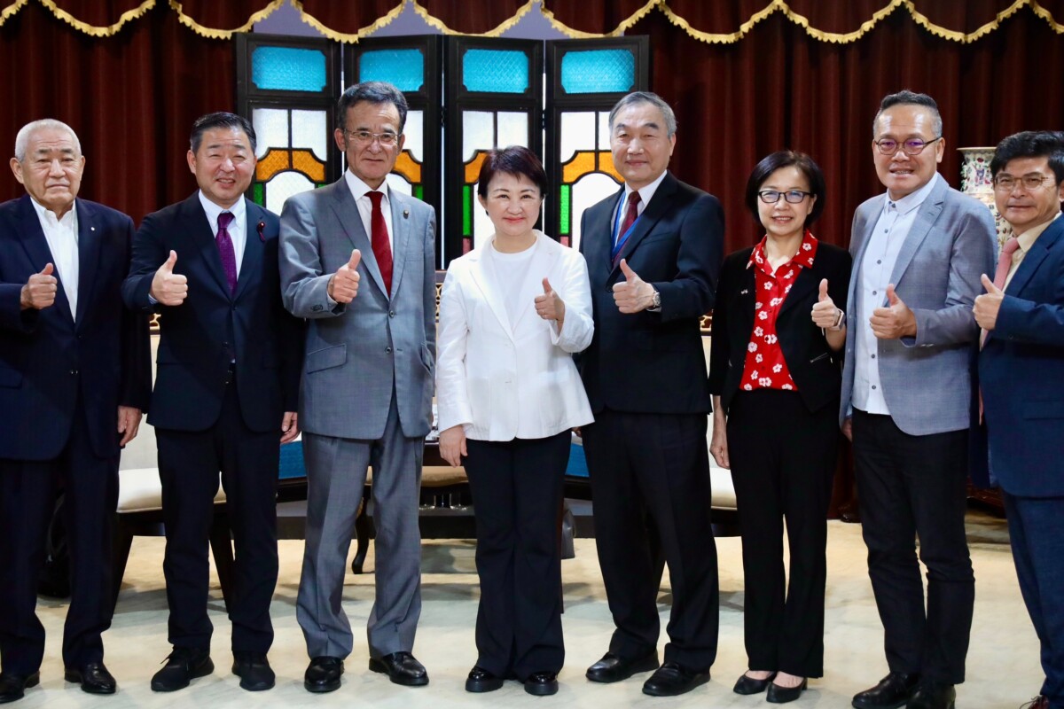 廣島市議員拜會台中市府　盧秀燕盼深化台日交流