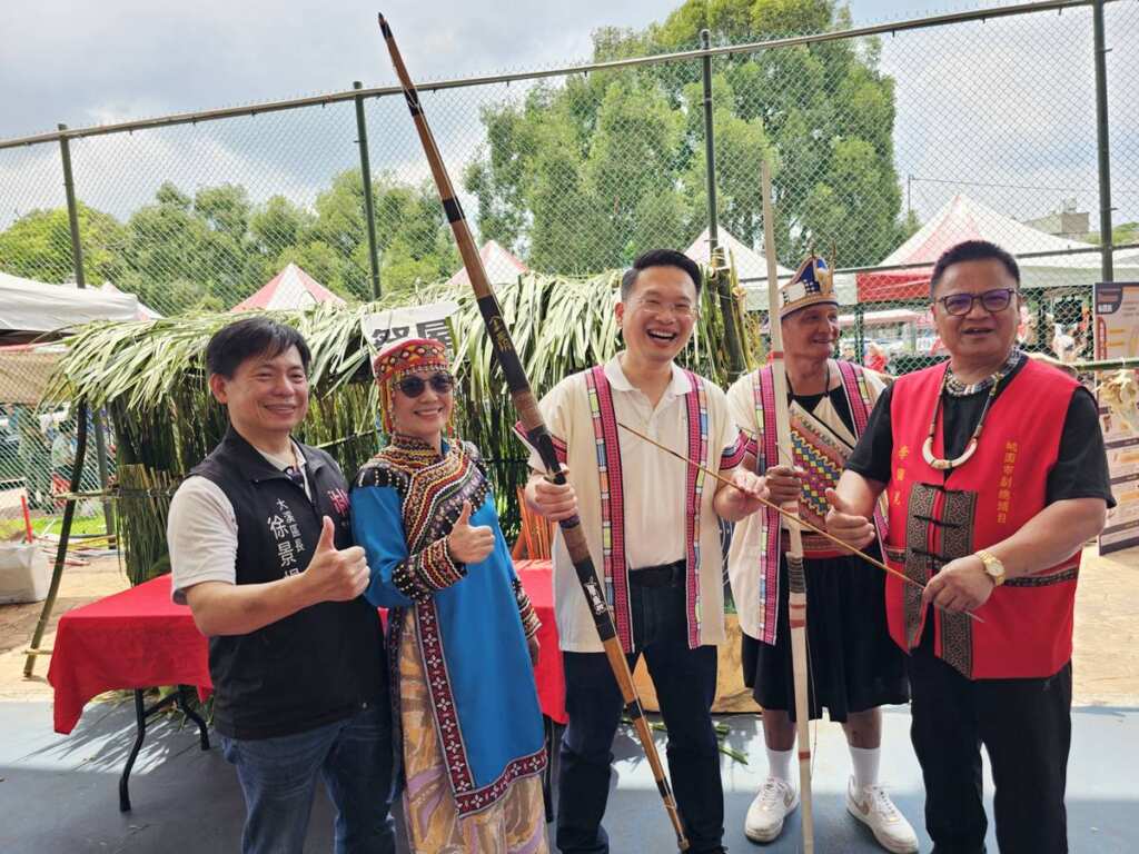 ▲蘇副市長盼永續傳承原民文化。(桃園市政府提供)