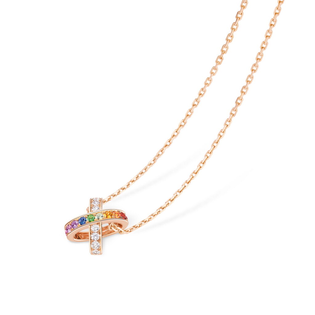 微風廣場-CHAUMET Jeux de Liens 18K玫瑰金項鍊 推薦價198,000元