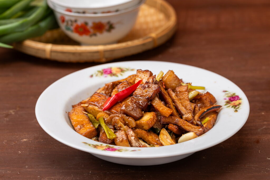 最具代表性的台菜料理,客家小炒位居第二
