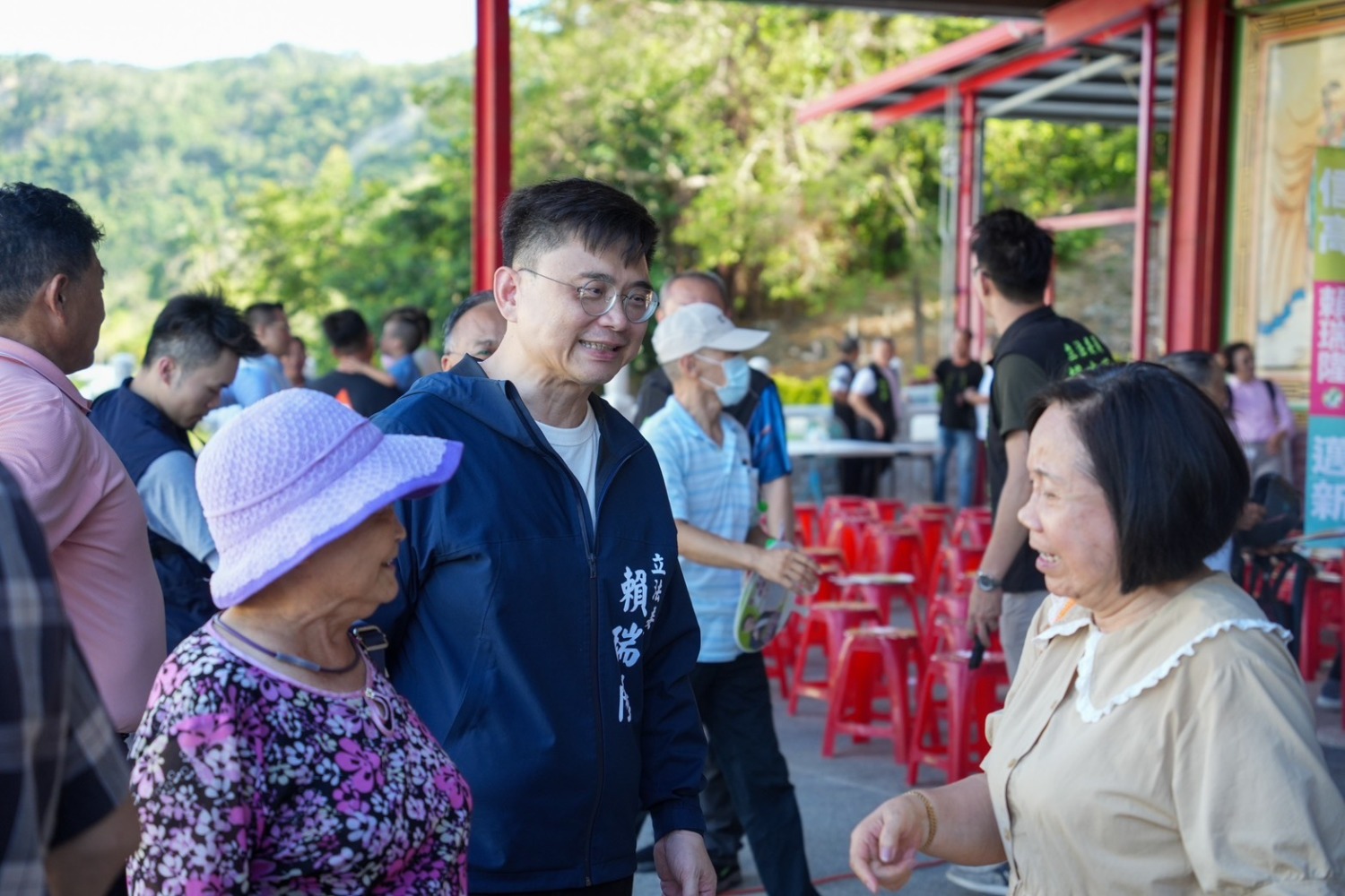 李喬如 、簡煥宗支持賴瑞隆 力挺有遠見會做事的人