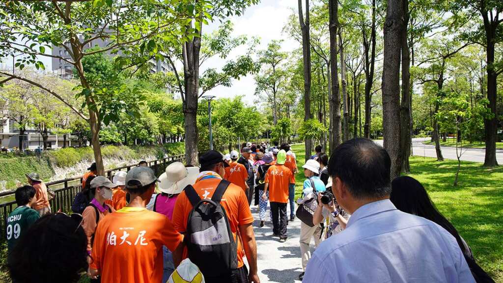 ▲中興大學「綠旱雙脈‧興水同心」USR計畫5月16日舉辦「綠川童遊記」活動。(中興大學提供)