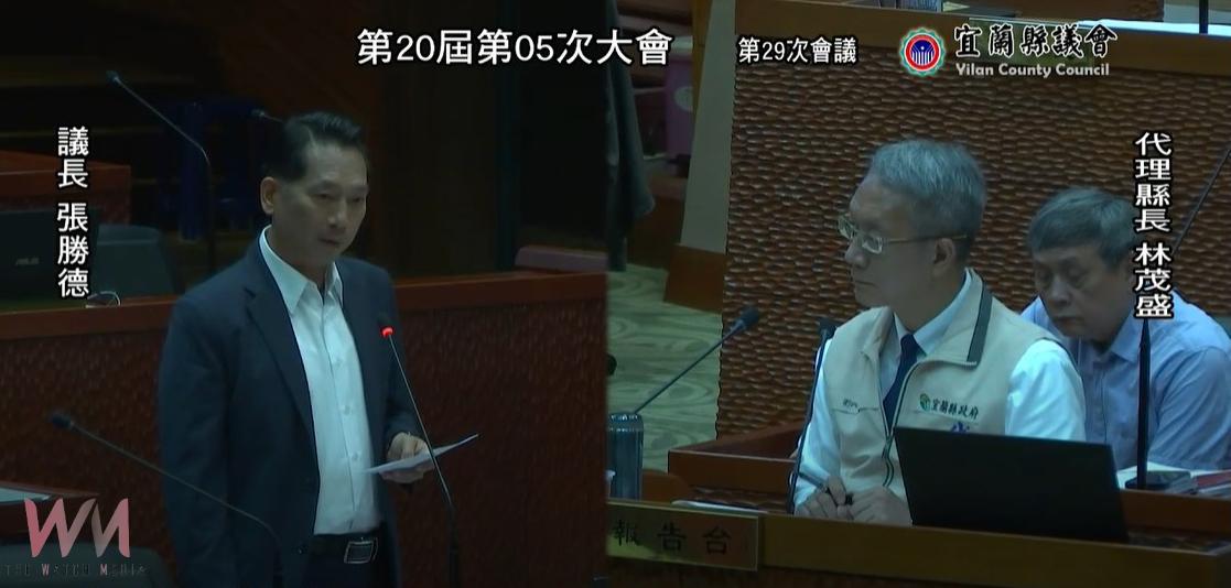 林姿妙以縣長名義送花籃遭質疑 議長張勝德批前議長陳文昌在做「形式上表演」 - https://www.watchmedia01.com