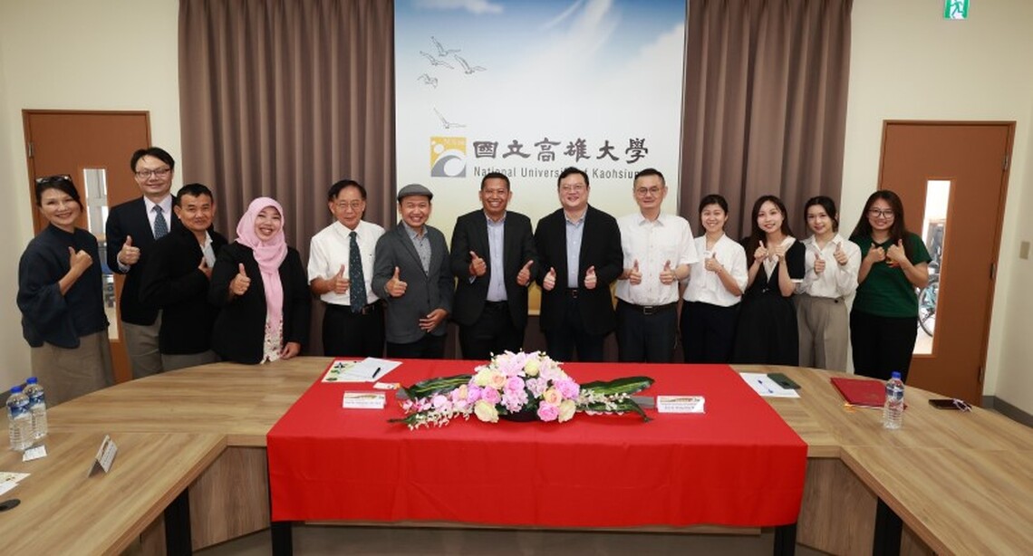 高雄大學攜手印尼Diponegoro大學  締結姊妹校深化南向合作