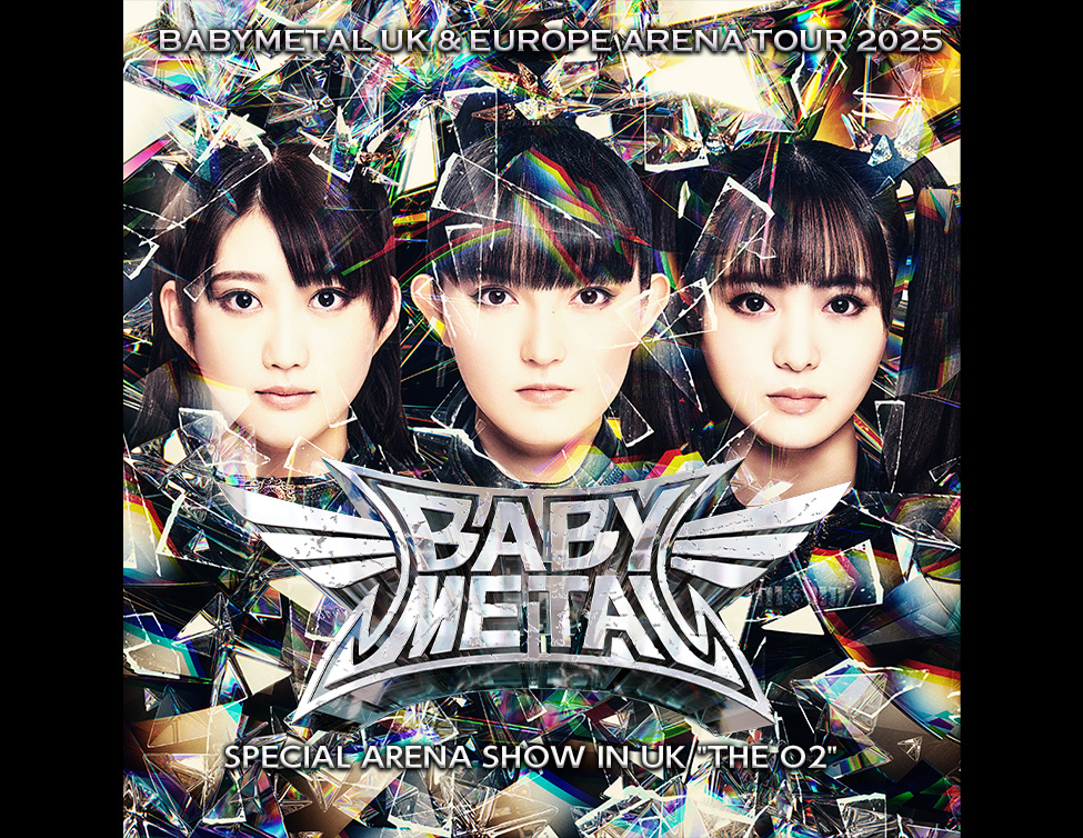 BABYMETAL 首度英國＆歐洲ARENA巡演最終場 — 英國・THE O2 ARENA的紀念性演出將由台北西門威秀影城獨家轉播！