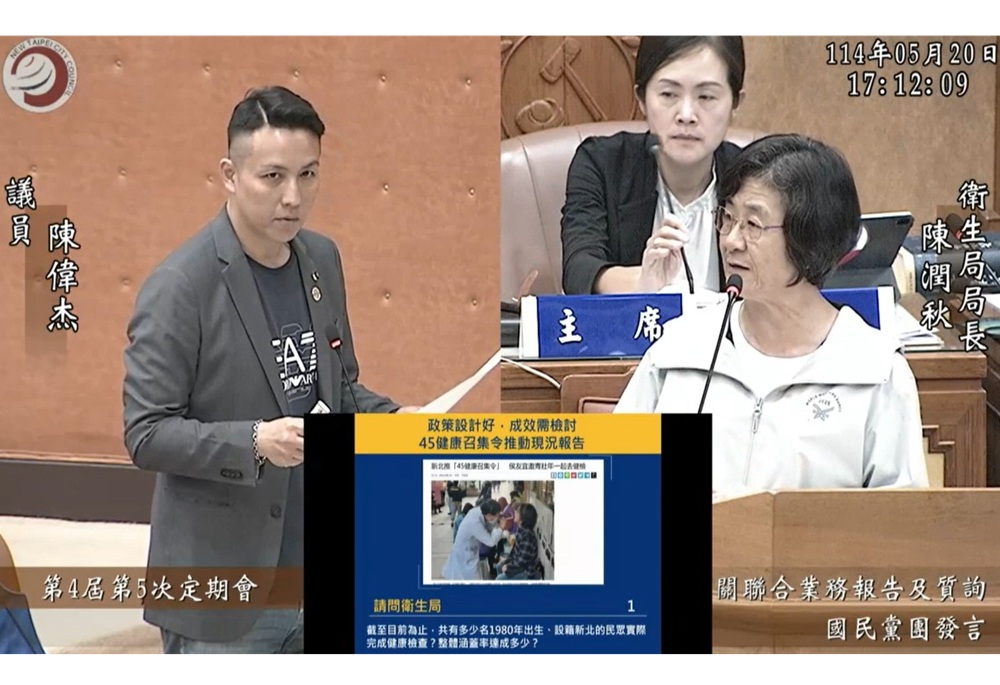 新北婦癌防治有缺口 陳偉杰呼籲補助施打HPV疫苗 210 248250521a01