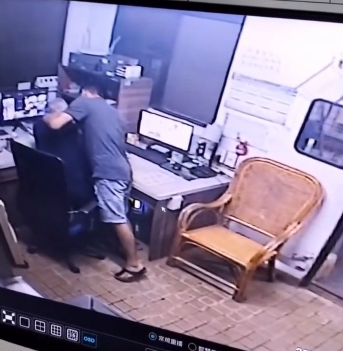 【有片】忘帶遙控竟痛毆警衛!桃園惡男行徑曝光引發關注 S__3973215_0_0