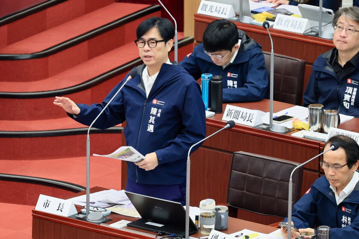 ▲不公平預算重傷高雄！陳其邁：市民權益不該被犧牲。