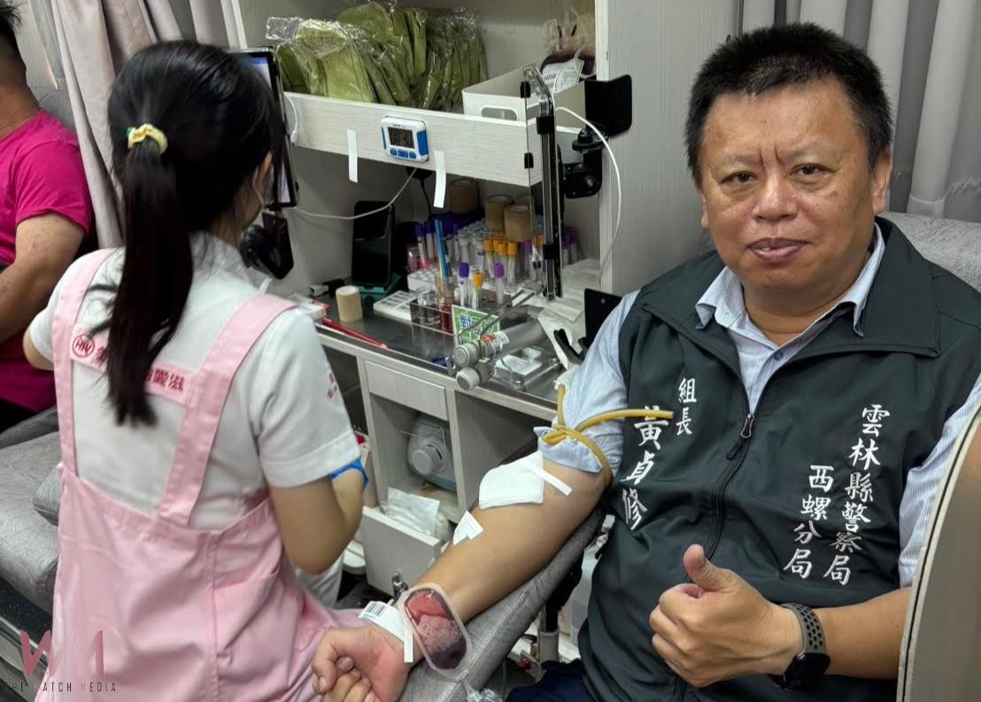 西螺義警捐血獻愛心 431袋熱血助人創紀錄 - https://www.watchmedia01.com