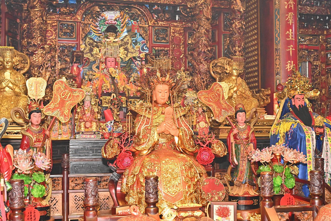 南方澳進安宮媽祖。(圖/宜蘭縣府民政處宗教禮俗科)