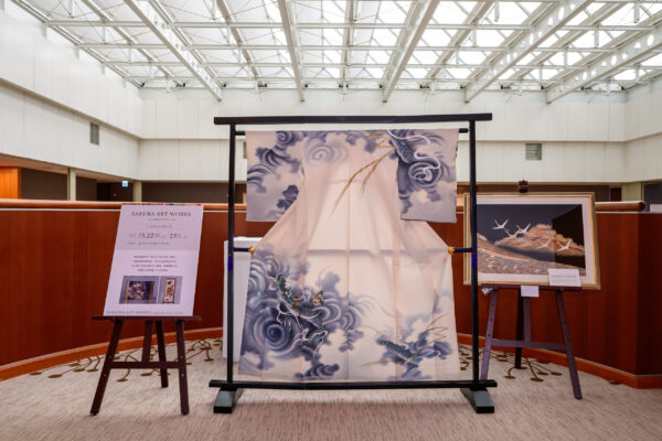 【5/22–23|和服新價值 台北首發】「三松」攜手SAKURA ART WORKS於JR東日本大飯店台北舉行為期兩日展覽,展現日本織物的再造魅力與國際潛力。圖/主辦單位