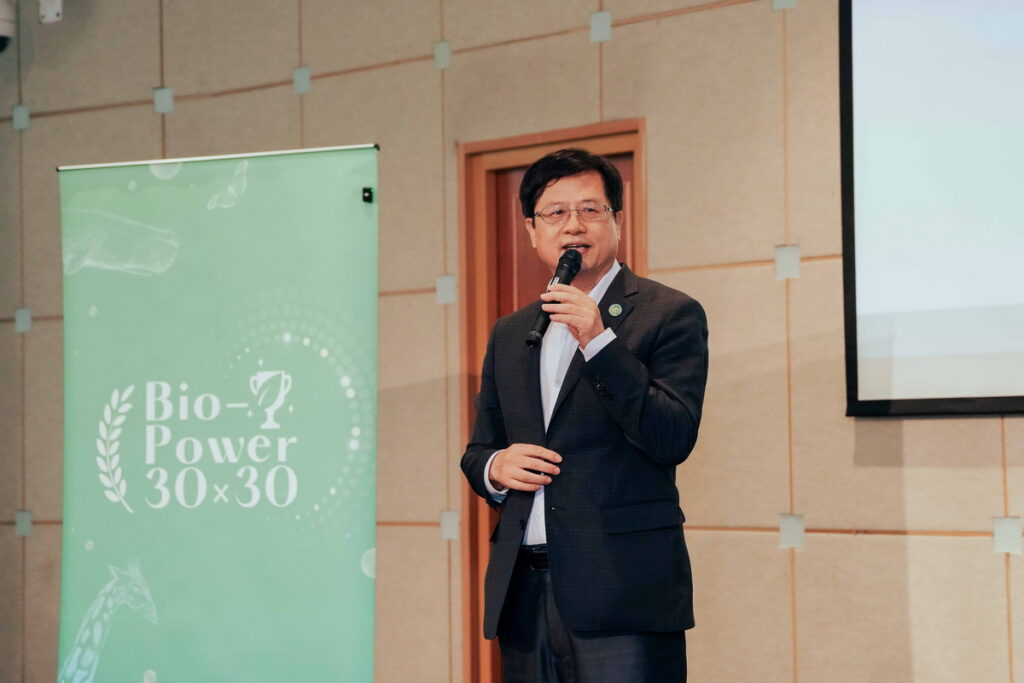 內政部國家公園署署長王成機出席2025生物多樣性行動論壇,期待與更多企業與民間組織合作,為台灣邁向生物多樣性永續與自然共榮的未來注入實質行動力