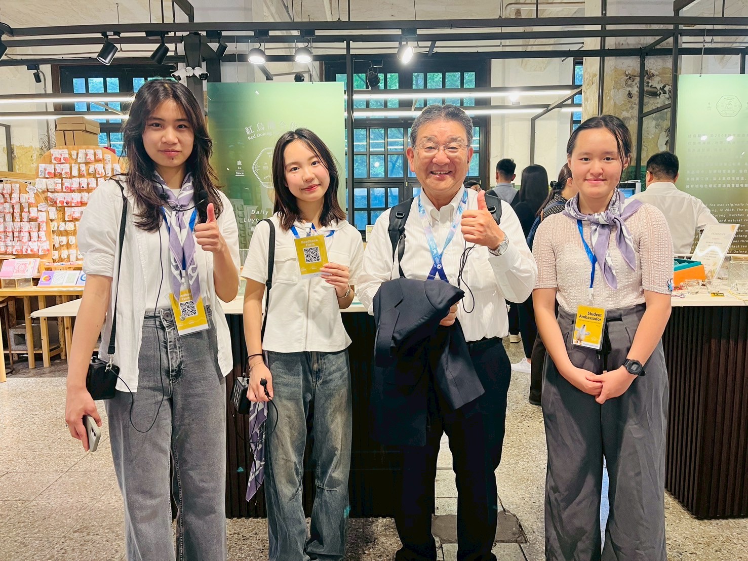 松山文創園區推學生國際大使計畫 青年引領外賓探索台北魅力 254 CNEWS195250522a03