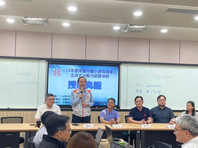 桃園打造創新學習環境 課程領導人生成式AI能力認證正式啟動 職推課程-花藝