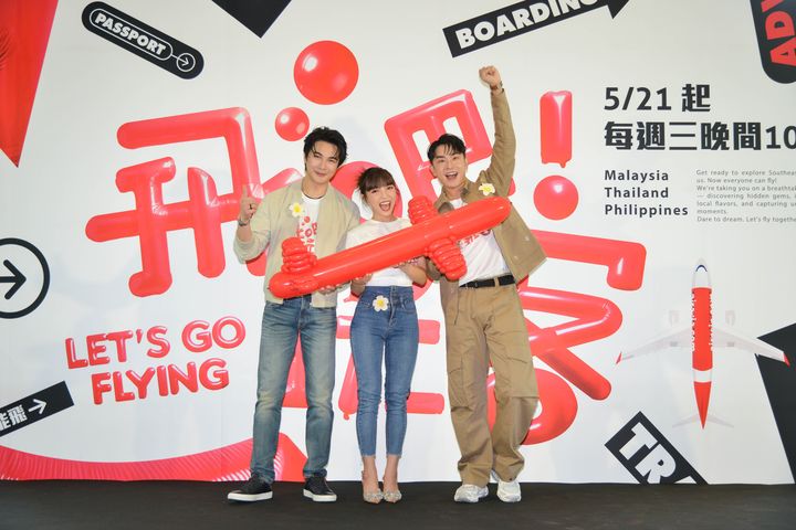 《飛吧!玩客 Let's Go Flying》全系列共13集,內容橫跨 AirAsia 主要航線,以美食、交通、住宿、景點等旅遊元素為核心,呈現年輕世代最愛的主題式玩法。 圖:AirAsia/提供